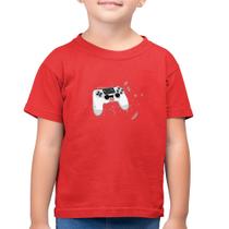 Camiseta Algodão Infantil Controle Carinha - Foca na Moda