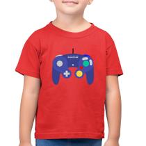 Camiseta Algodão Infantil Controle Retrô Vídeo Game Gamepad - Foca na Moda