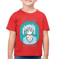 Camiseta Algodão Infantil Cute Girl - Foca na Moda