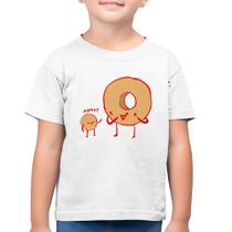 Camiseta Algodão Infantil Donuts - Foca na Moda