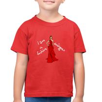 Camiseta Algodão Infantil Fashion Designer - Foca na Moda