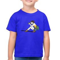 Camiseta Algodão Infantil Fotógrafa Desenho - Foca na Moda