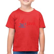 Camiseta Algodão Infantil Java - Foca na Moda