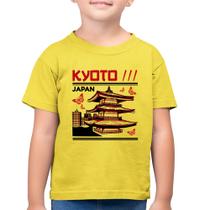 Camiseta Algodão Infantil Kyoto Japan - Foca na Moda