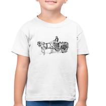 Camiseta Algodão Infantil Leiteiro - Foca na Moda