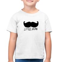 Camiseta Algodão Infantil Little Man - Foca na Moda