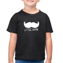 Camiseta Algodão Infantil Little Man - Foca na Moda