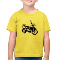 Camiseta Algodão Infantil Moto Tiger 900 GT Art - Foca na Moda