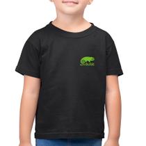 Camiseta Algodão Infantil openSUSE Linux - Foca na Moda