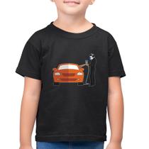 Camiseta Algodão Infantil Pintor Automotivo - Foca na Moda