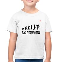 Camiseta Algodão Infantil SK8 Evolution Girl - Foca na Moda