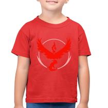 Camiseta Algodão Infantil Team Valor - Foca na Moda