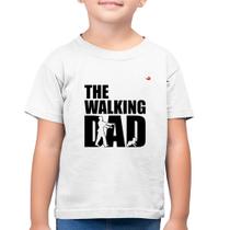 Camiseta Algodão Infantil The Walking Dad Paródia Meme - Foca na Moda