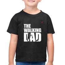 Camiseta Algodão Infantil The Walking Dad Paródia Meme - Foca na Moda