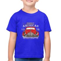 Camiseta Algodão Infantil Vintage Classic Car - Foca na Moda