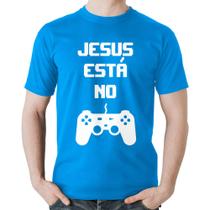 Camiseta Algodão Jesus está no controle - Foca na Moda