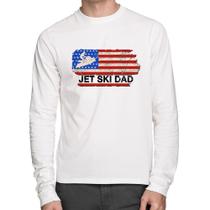 Camiseta Algodão Jet Ski Dad Manga Longa - Foca na Moda Camiseta Algodão Jet Ski Dad Manga Longa - Foca na Moda