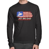 Camiseta Algodão Jet Ski Dad Manga Longa - Foca na Moda