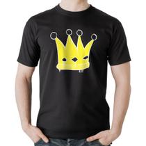 Camiseta Algodão King and Queen Crown - Foca na Moda