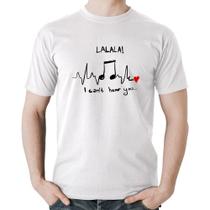 Camiseta Algodão La La Lá - Foca na Moda