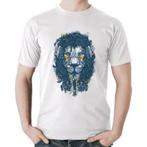 Camiseta Algodão Leão Reggae - Foca na Moda