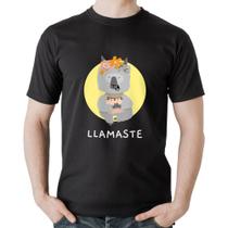 Camiseta Algodão Llamastê - Foca na Moda