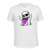 Camiseta Algodão Malha 30.1 Lingua Fantasma