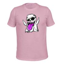 Camiseta Algodão Malha 30.1 Lingua Fantasma