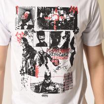 Camiseta Algodão Manga curta Branca Preta Estampada I'm Vengeance