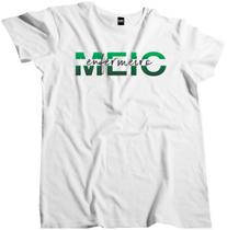 Camiseta Algodão Masculina Curso Enfermagem meio Enfermeiro