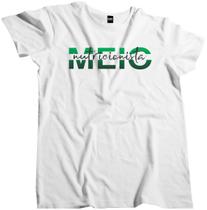 Camiseta Algodão Masculina Curso Nutrição meio Nutricionista