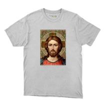 Camiseta Algodao Masculina Estampa Jesus Deus The Chosen Moda Catolica Basica Leve