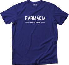 Camiseta Algodão Masculina Faculdade Mod 1 Farmácia