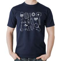 Camiseta Algodão Medicina Elementos - Foca na Moda