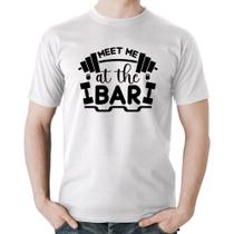 Camiseta Algodão Meet Me At The Bar - Foca na Moda