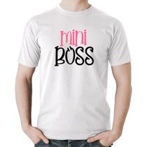 Camiseta Algodão Mini Boss - Foca na Moda