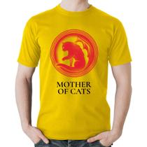 Camiseta Algodão Mother of Cats - Foca na Moda