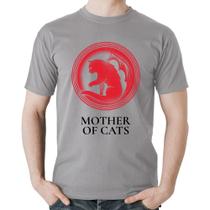 Camiseta Algodão Mother of Cats - Foca na Moda