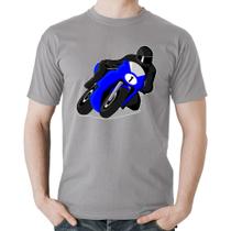 Camiseta Algodão Moto Corrida - Foca na Moda