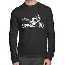 Camiseta Algodão Moto S 1000 XR Art Manga Longa - Foca na Moda