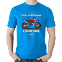 Camiseta Algodão Motocross 4 Life - Foca na Moda