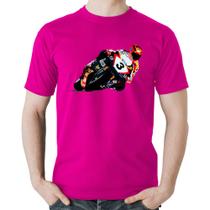 Camiseta Algodão Motorcycle Racing - Foca na Moda