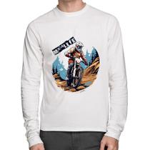 Camiseta Algodão MX4Life Manga Longa - Foca na Moda