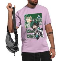 Camiseta Algodao My Hero Academia Anime Bakugo Unissex Camiseta Algodao My Hero Academia Anime Bakugo Unissex