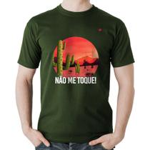 Camiseta Algodão Não me toque! - Foca na Moda