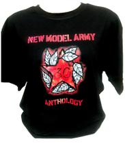 Camiseta Algodão New Model Army Classicos do Rock