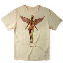 Camiseta Algodao Nirvana In Utero