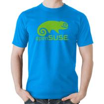 Camiseta Algodão openSUSE Linux Logo - Foca na Moda