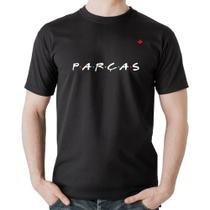 Camiseta Algodão Parças - Foca na Moda