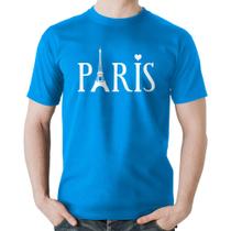 Camiseta Algodão Paris Torre Eiffel - Foca na Moda